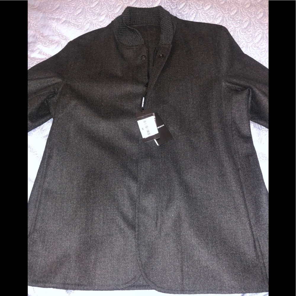 Emporio Armani Italian Wool Jacket 52/L - Picture 1 of 12